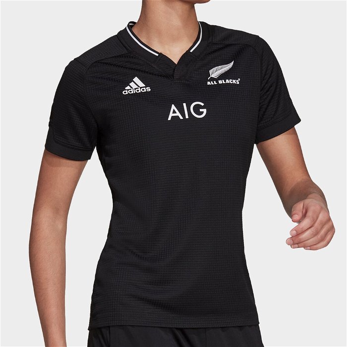 New Zealand All Blacks Home Rugby Shirt 2021 Ladies