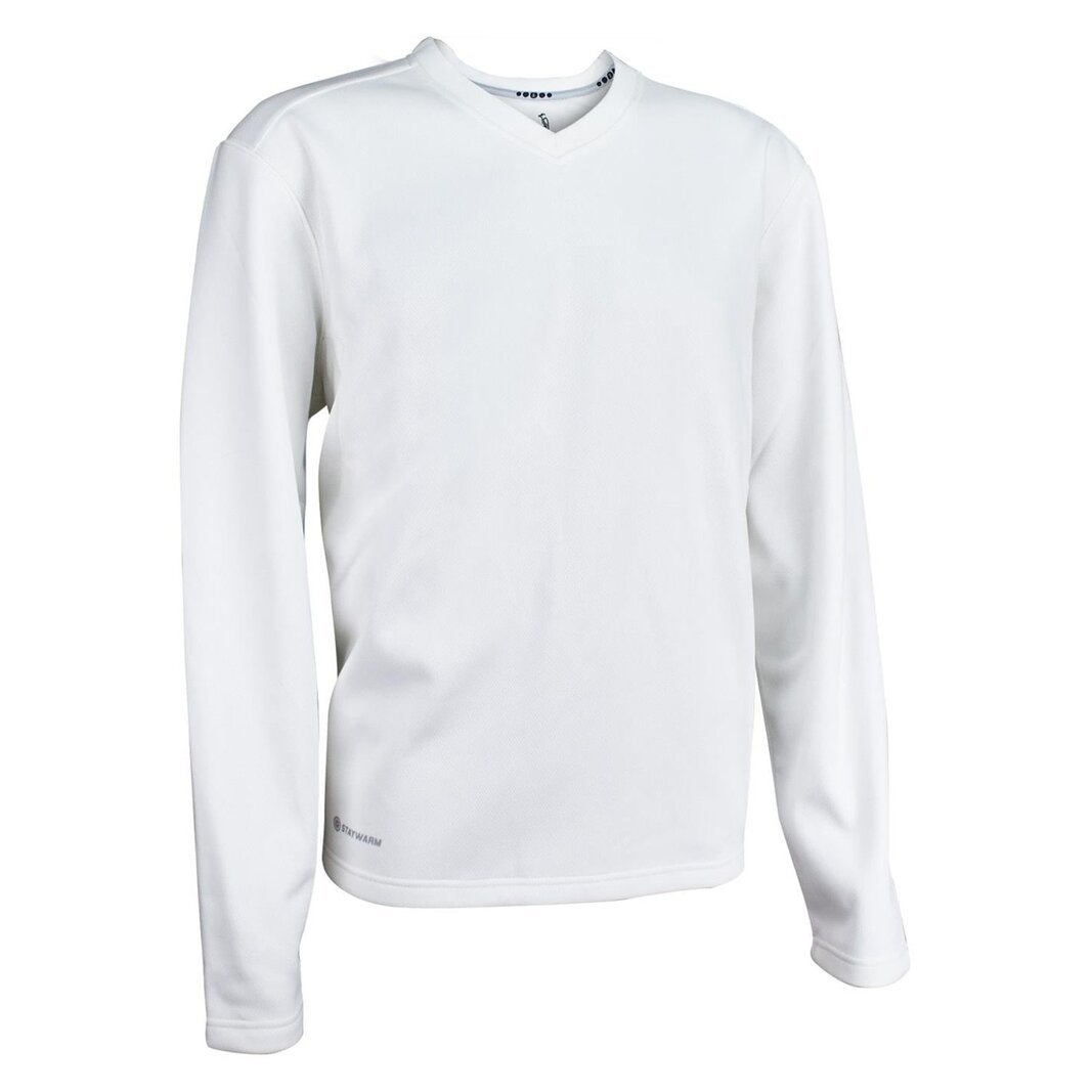 teknik Cricket Training Jersey T-Shirt Full Sleeve Creamy White Apex