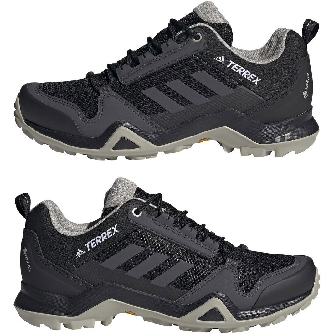 adidas Terrex AX3 Gore Tex Walking Shoes Ladies Black Grey 65.00