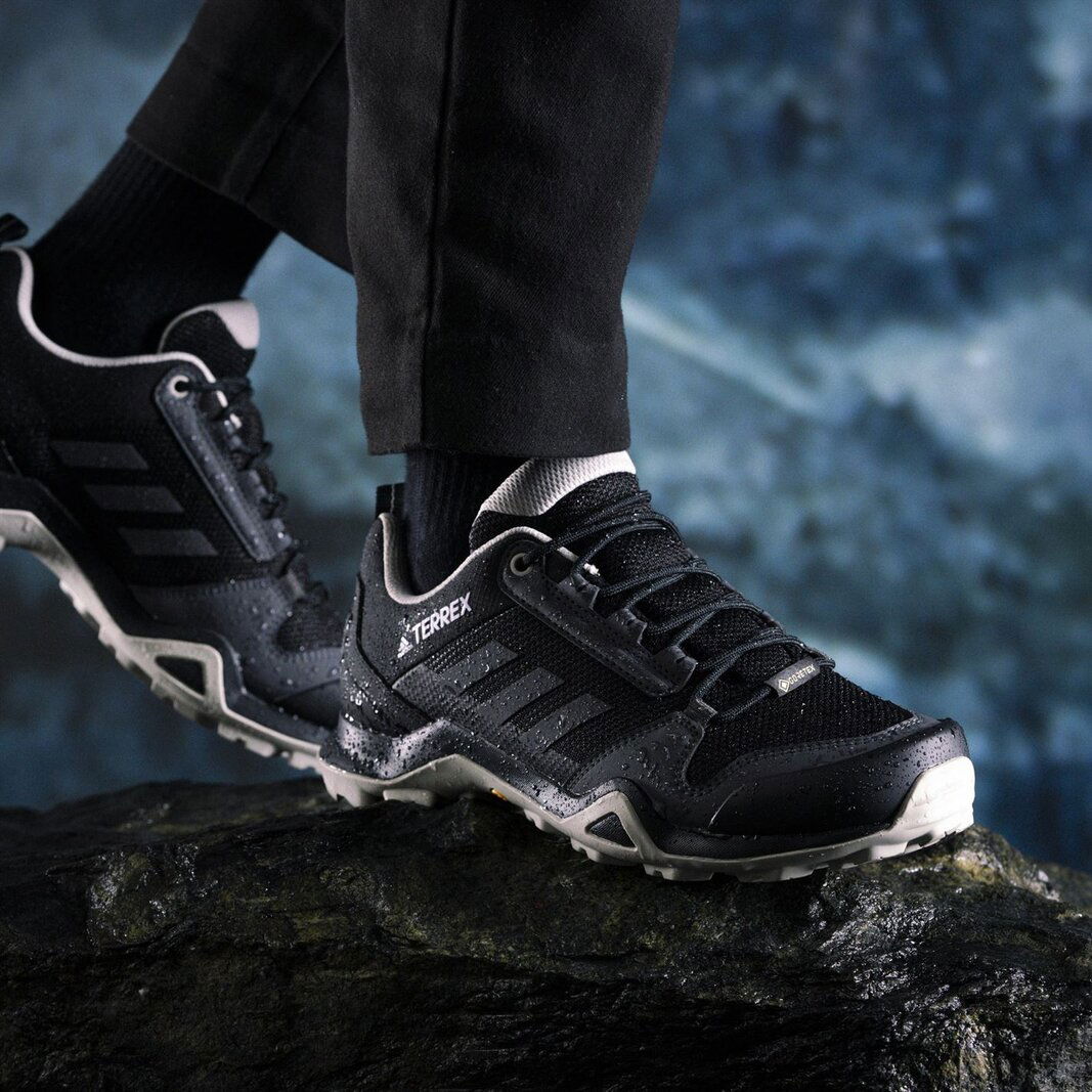 adidas Terrex AX3 Gore Tex Walking Shoes Ladies Black Grey 65.00