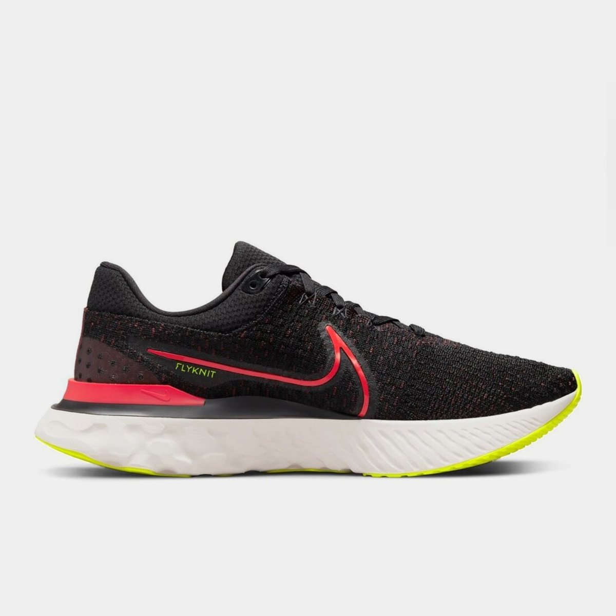 Nike black red hot sale running shoes