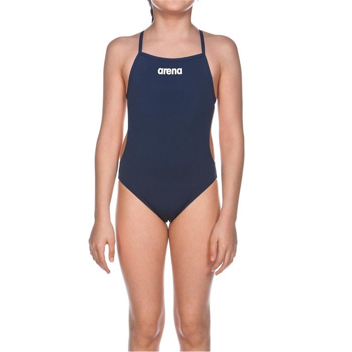 Girls Sports Swimsuit Solid Lightech