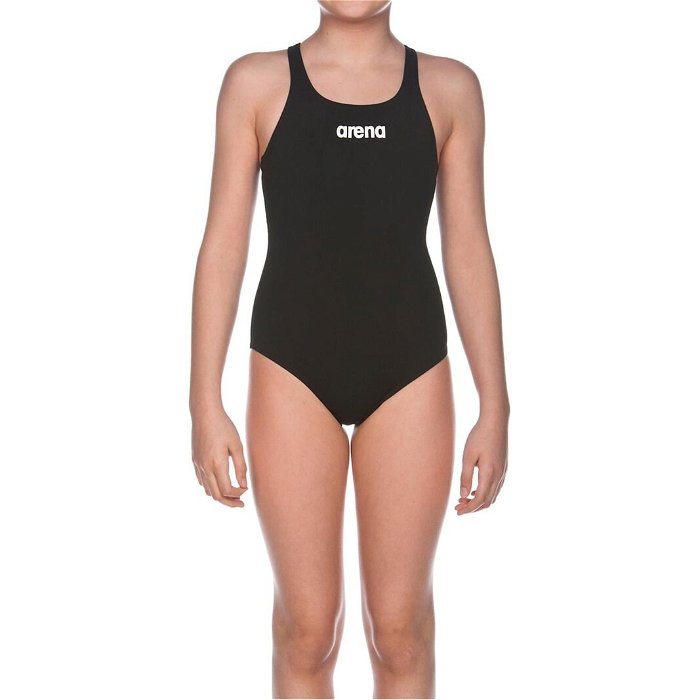 Girls Sports Swimsuit Solid Swim Pro