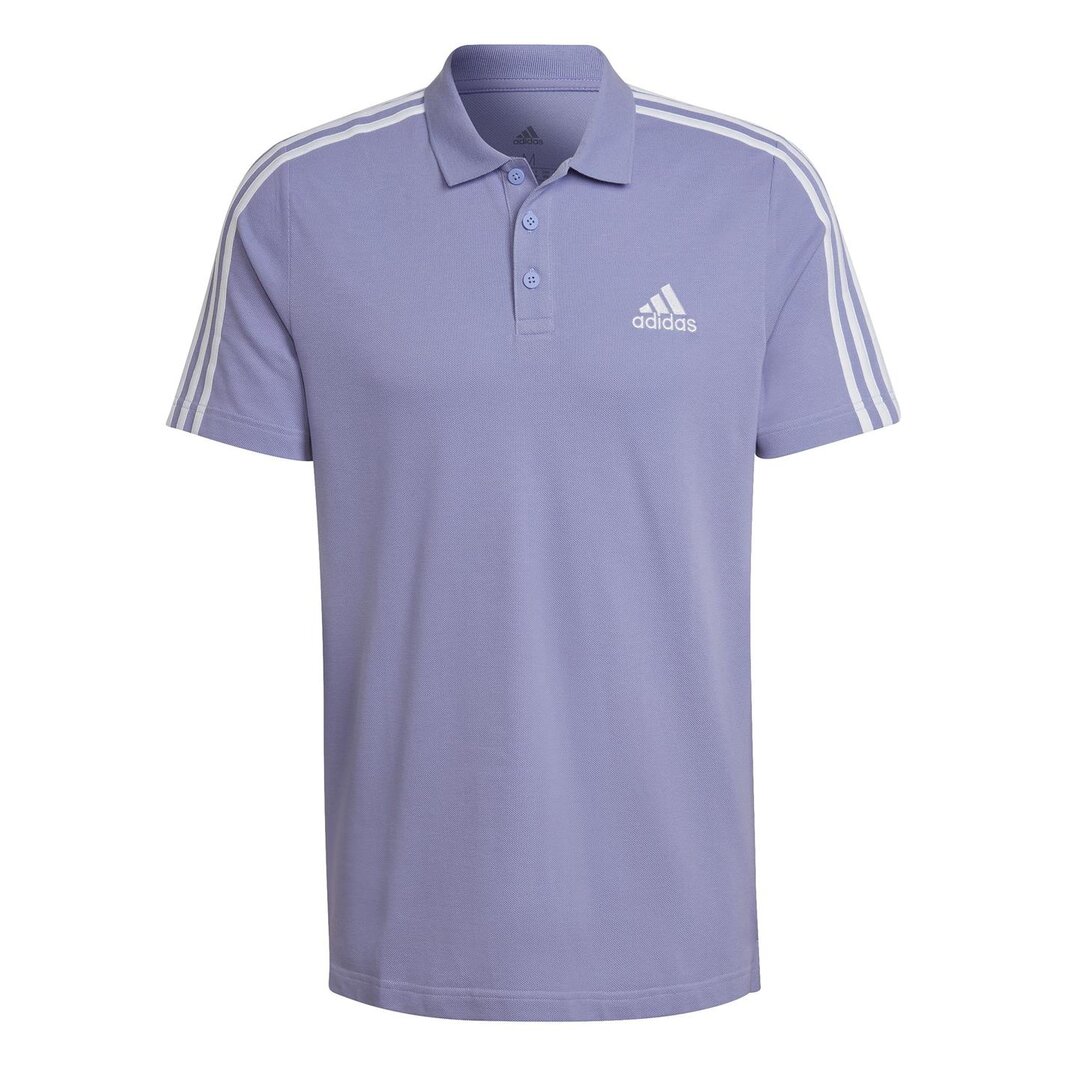 Adidas purple outlet polo