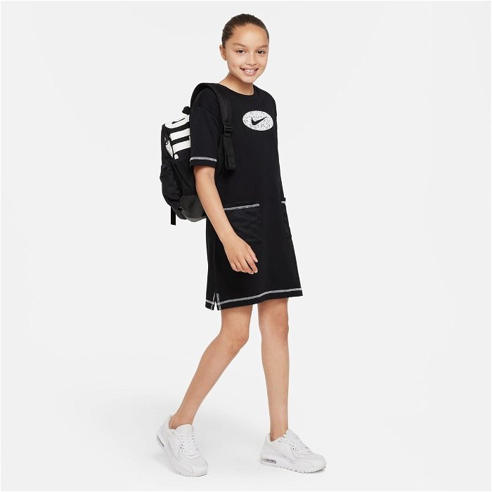 Sportswear Icon Clash Big Kids (Girls) Jersey Dress