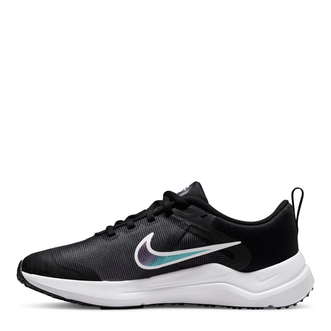 Nike downshifter 9 womens top running shoes black / white