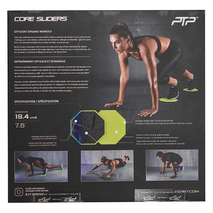 PTP Core Sliders Training Disks