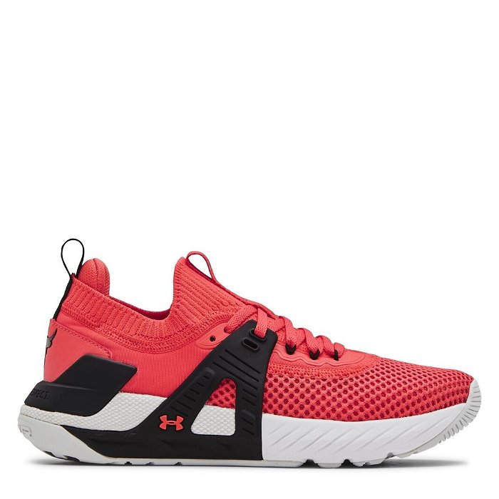 Under Armour Project Rock 4 Ladies Training Shoes Red/Black, £65.00
