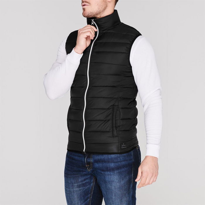 Police Padding Gilet Mens