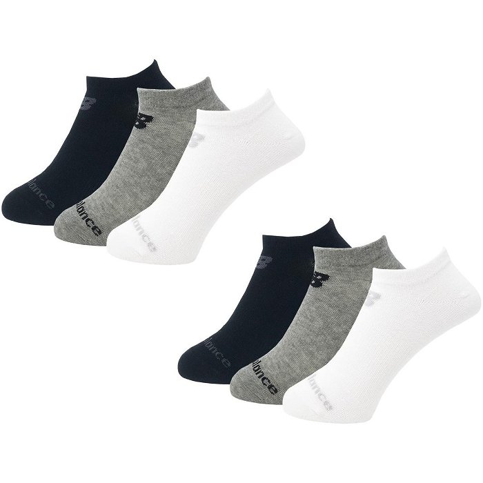6 Pack Low Cut Socks Unisex Juniors